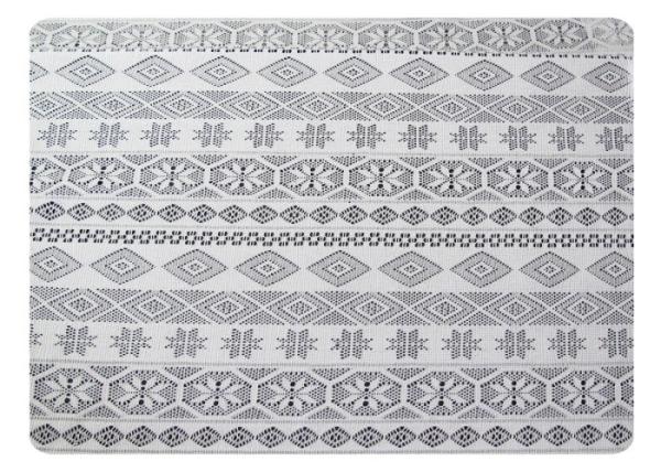 Retail cheap fabric polyester geometric lace AZO free garment material (CY-CT8519)