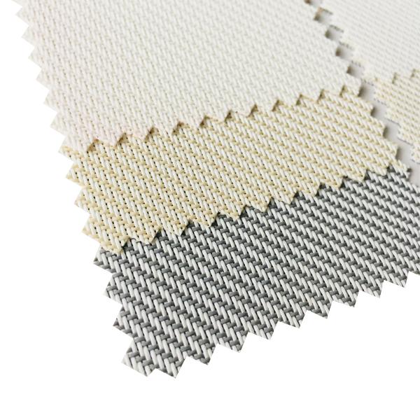 Solar screen 3% openness twill pattern roller blinds fabrics for window treatment