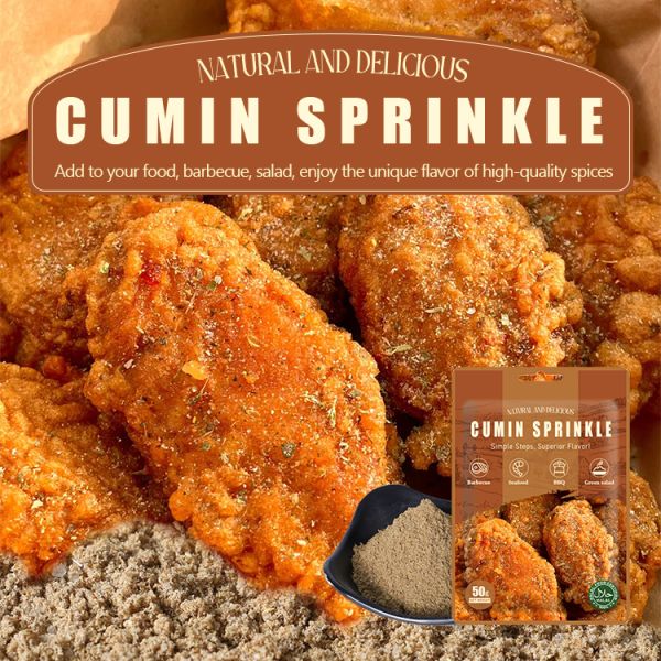 Factory Supply Blended Raw Cumin Powder Chinese Flavor Seasoning for Cooking Dried Cumin Sprinkle