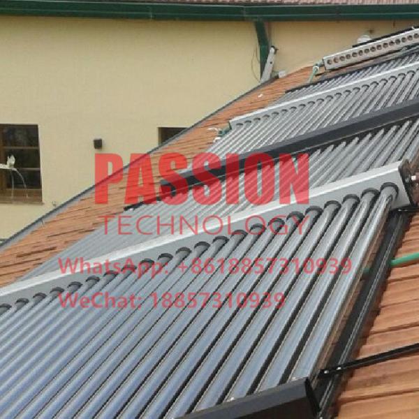 100 Tubes Vacuum Tube Solar Collector 3000L Non Pressure Solar Heating System