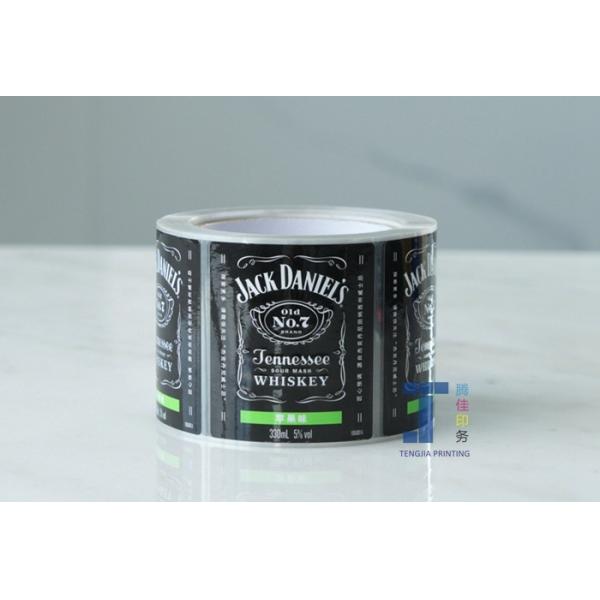 Digital Printing Personalised Champagne Bottle Stickers