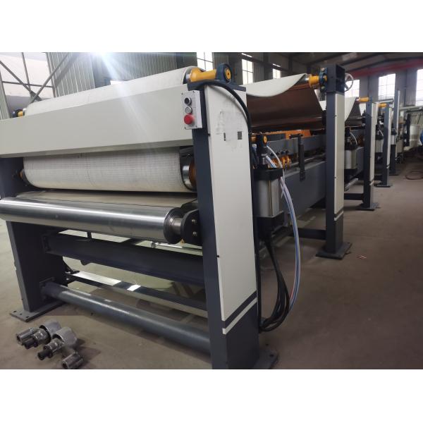 Double Facer For Corrugated Cardboard Production Line Heavy Pressing Rollers
