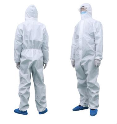 Disposable Medical Virus Protective Clothing Sms Non Woven Isolation Suit For Hospital
