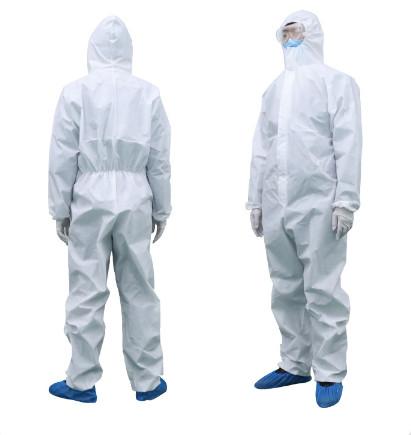 Disposable Medical Virus Protective Clothing Sms Non Woven Isolation Suit For Hospital