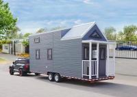 UE/UA/EE.UU. Kit de casa modular prefabricado estándar Casa pequeña sobre ruedas con tres dormitorios
