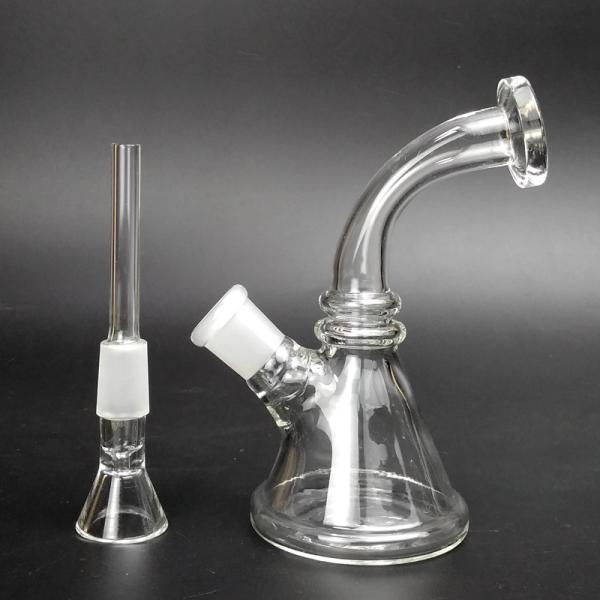 14mm Joint Mini Glass Water Pipe Scientific Glass Bong For Smoking