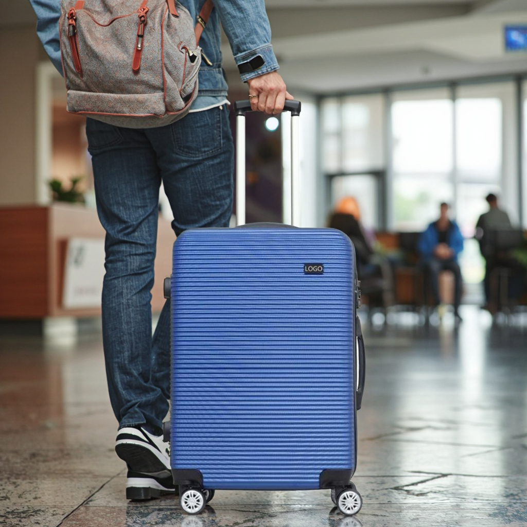 Lightweight Durable ABS Suitcase TSA Lock 360 Deg Custom Black Friday Suitcase Deals