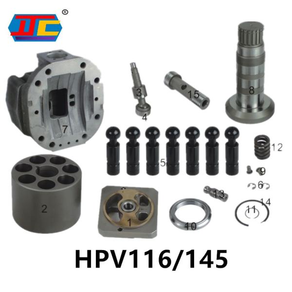 Excavatrice malléable Hydraulic Pump Parts de Hitachi de fer pour HPV116 HPV145