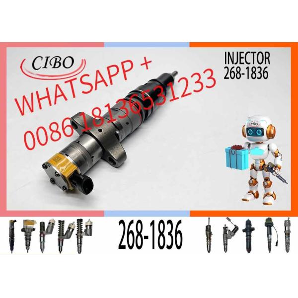 Hot Sale Diesel Engine Spare Parts For 336GC Excavator Common Rail Injector Diesel C7 Engine Injector 268-1835 268-1