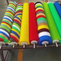 Brosses industrielles à rouleaux pour nettoyer la poussière Fruits et fruits de mer Brosses à rouleaux en nylon Fil de brosses