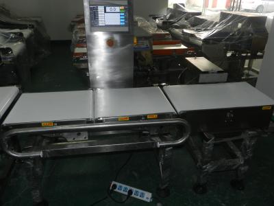 Balança de controlo e detector de metais automáticos combinados com alarme da luz/som