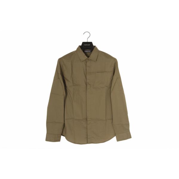 Solid Color Business Men'S Casual Stretch Shirts 59% Cotton 35% Nylon