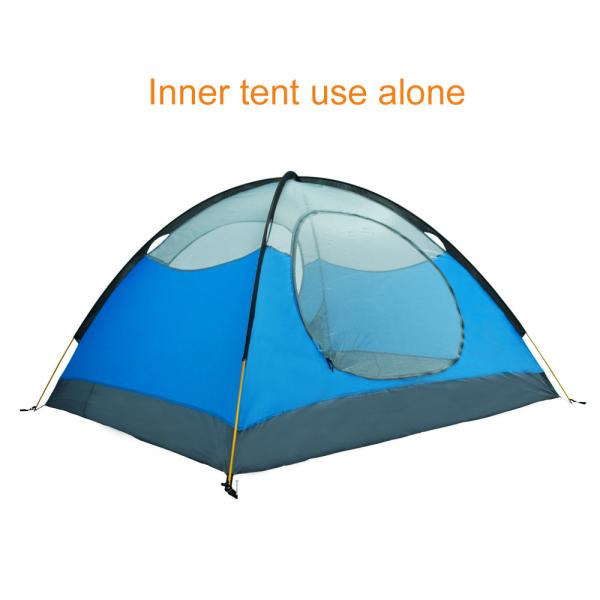 Cross Pole 2.59kg 4 Season Backpacking Tent For Camping