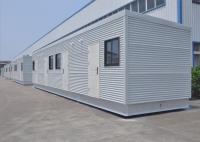 Casas modulares da casa pré-fabricada da armação de aço, vida móvel de House For People do protetor
