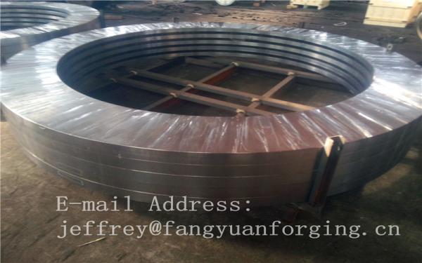 S355J2G3 Carbon Steel Forgings S355J2 , Pressure Vesel Forged Steel Ring
