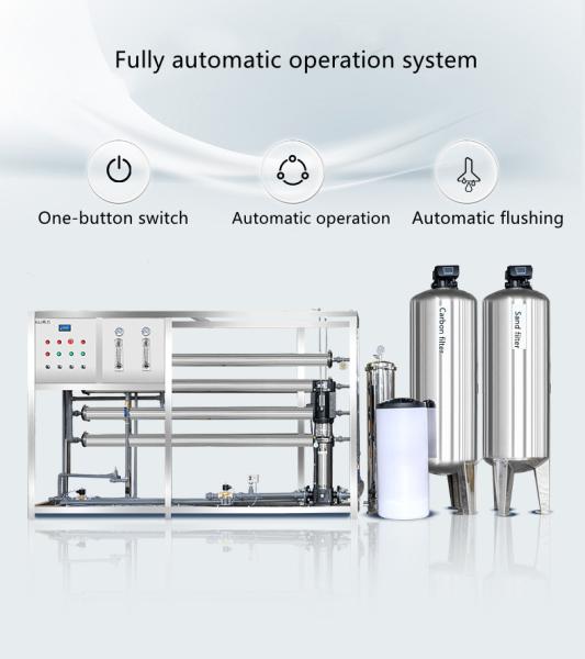 Ro Water Treatment Systems 15m3/H PLC Controlled Ro Water Filter System
