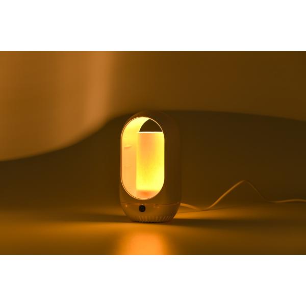 Custom Design Indoor Mosquito Killer Lamp With Sticky Pad And USB Powered UV 395 Warm White Night Light Rated Power 2W