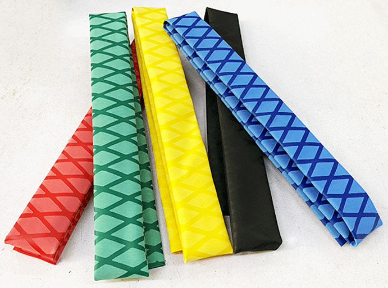 Polyolefin shrink wrap handle grip perfect for packaging security