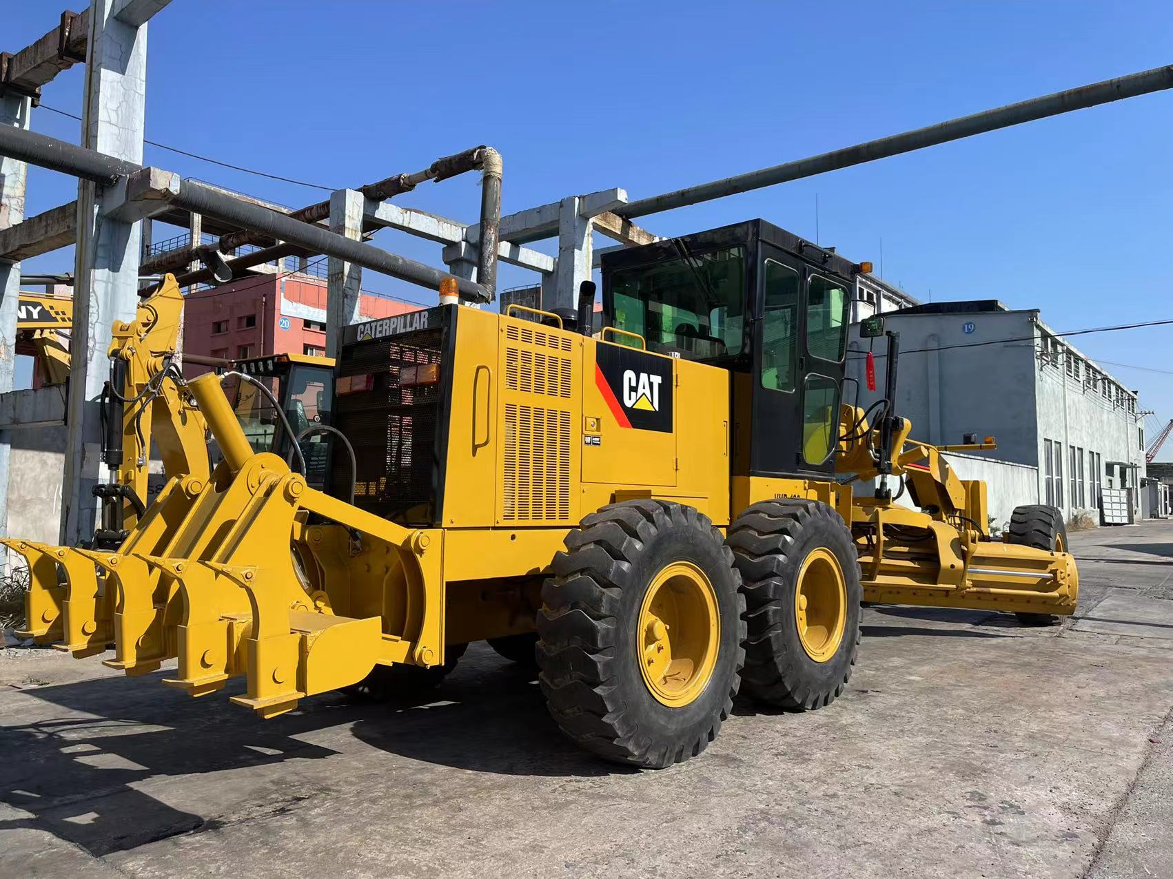 Подержанный CAT 140H Моторный классификатор Подержанный Caterpillar 140 Строительное оборудование