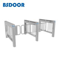 Biometric Swing Barrier Turnstile QR Code Scanner Face Recognition