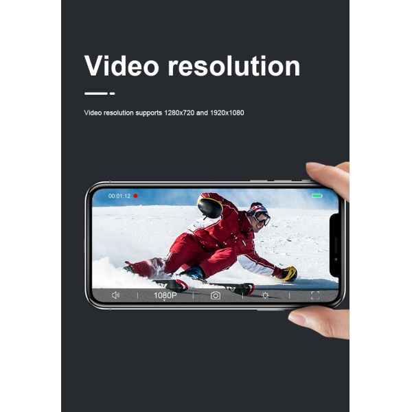 1080P Full HD Mini Camera Wearable Body Bike Camcorder NightShot Plus Feature Included