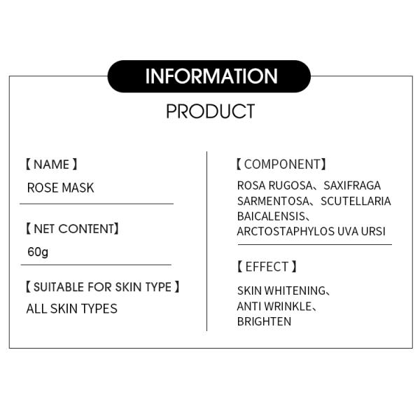 Уменьшите морщинки лицевое золото маски 24K глины подняло сливк грязи