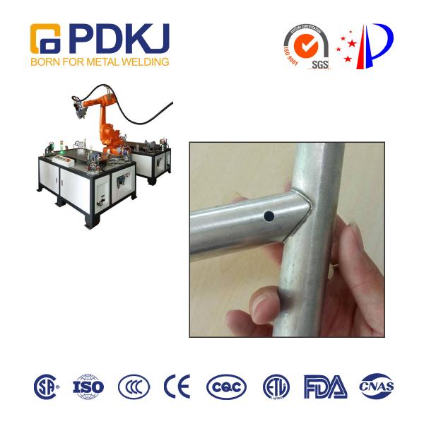 1kw Integrated Pipe Industrial Welding Robot Workstation For Aluminum