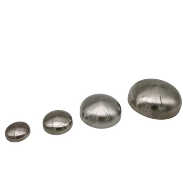 SS304/316L beverage medical cap Sanitary end cap Stainless Steel Butt Welded Pipe Cap