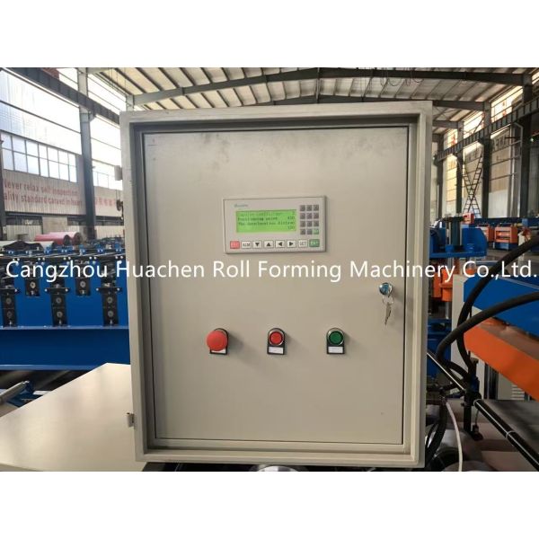 13 Stations Corrugated Profile Roofing Sheet Bending Machine with 45# Steel Quenching and Plating Rollers at 15-20m/min Speed