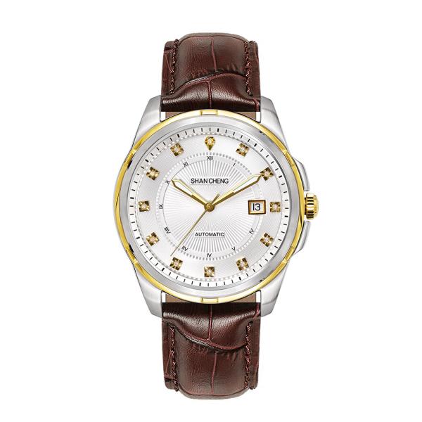 Людей нержавеющей стали винта автоматической даты дозоры PT5000 полных механические