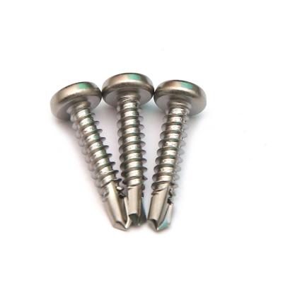 Six-lobe Flower Recess Socket Driver Self Drilling Screws Pan Head 410 Stainless Steel