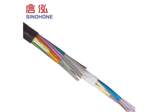 Flexible Air Blown Fiber Optic Cable Duct ABF With HDPE Sheath High Stability