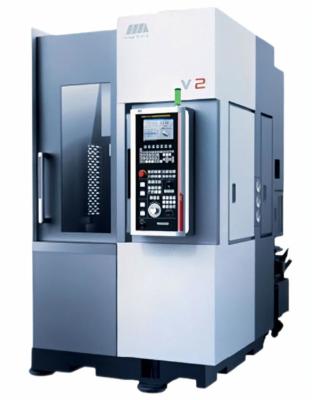 V2C V2S High Accuracy Vertical CNC Lathes Horizontal 8 stations High Speed