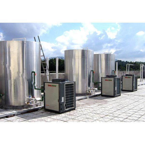 Heat Pump Small Commercial Water Heater R407C / R410A Refrigerant Low Noise