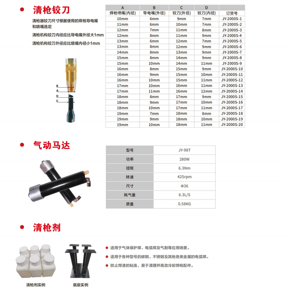 GBS-2000S Automatic Torch Cleaning Station Welding Robot Accessories Fast Wire Cutter 6-Level Adjustable Anti-spatter Spray