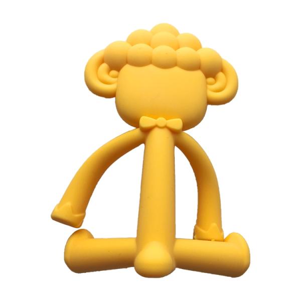 Cartoon Shape Baby Teether Toys Food Grade BPA Free DIY Silicone Teether