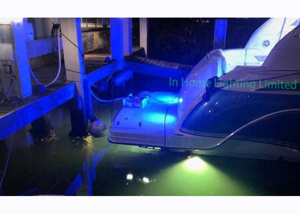 Waterproof IP68 Stainless Steel Underwater Pontoon Boat  Light Marine Light
