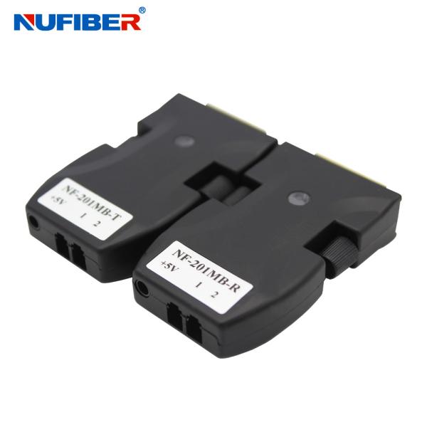 Mini Four Cores DVI to Fiber Optical Converter HD 4Cores to SM/MM Fiber Extender
