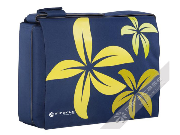 Fashion 15.6  Womens Laptop Messenger Bag with Patterns Printing and 210D Polyester Inner