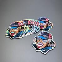 Mylar cortado zíper ensaca para OEM de empacotamento Logo Design das cookies dos doces