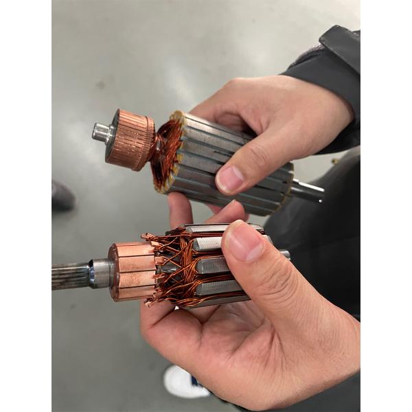 AWG16 To AWG30 Copper Wire Armature Winding Machine PMDC Rotor Riser Commutator