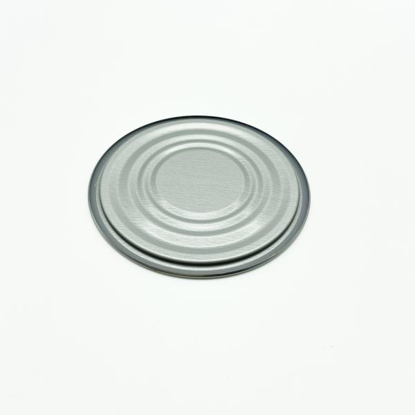83mm ETP/TFS Metal Can Lids, aluminum paste intertal Specially used for luncheon meat, silver color