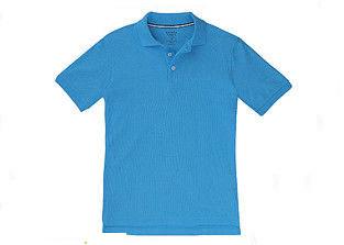 Soft Embroidered Cotton Polo Shirts , 150 / 180 GSM School Uniform Polo Shirts
