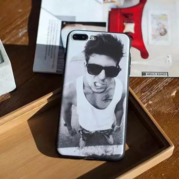 Soft TPU Super Slim 1.0mm Cool Character Image Back Cover Cell Phone Case For iPhone 7 6s Plus