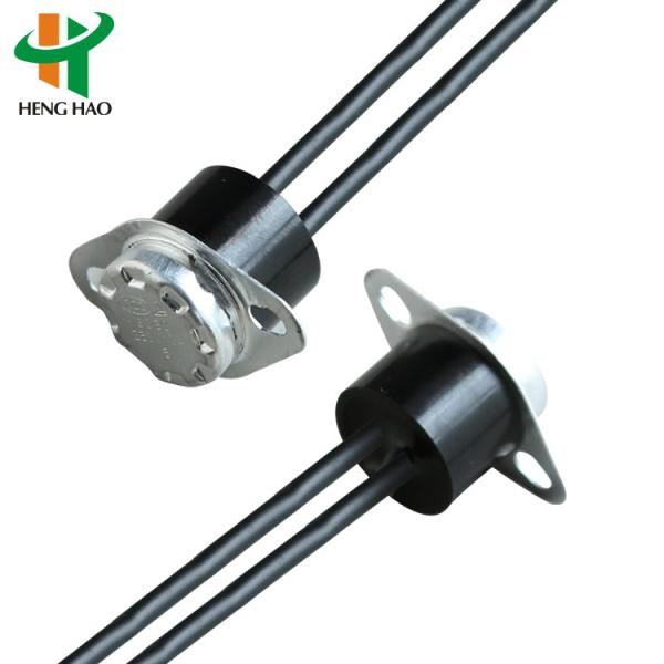 KSD Bimetal Thermostat Thermal Switch with 100000 Cycles 0~250℃ Range and ±3/±5/±10 Degree Precision