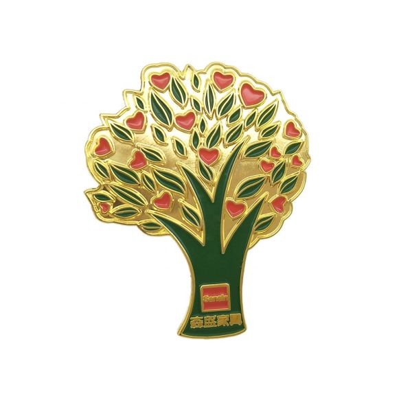 Custom Metal Znic Alloy Domino'S Pizza Lapel Pin Badge For Garnament
