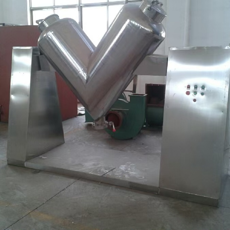 90kg/H SUS304 V Shape Mixer , Rotary V Type Powder Mixer For Chemical