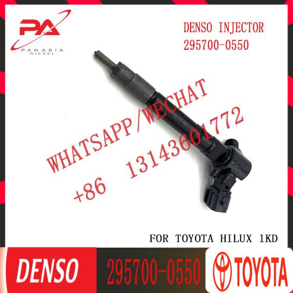 23670-0E020 23670-0E010 23670-09430 Toyota Дизельный инжектор для Fortuner 1GD-FTV 2GD-FTV 1GD 2GD 295700-0550