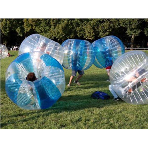 Waterproof Fabric Inflatable Bubble Ball Soccer / Inflatable Bubble Football