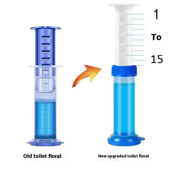 Fresh Scent Disposable Toilet Deodorizer Artifact Bathroom Descaling Cleaning Agent Flower Toilet Gel